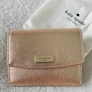 Kate Spade Wallet - Rose Gold - NWOT